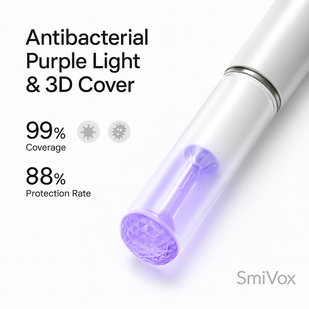 SmiSonic™ Home Tooth Cleaner – At-Home Solution for Tartar, Stains & Bad Breath