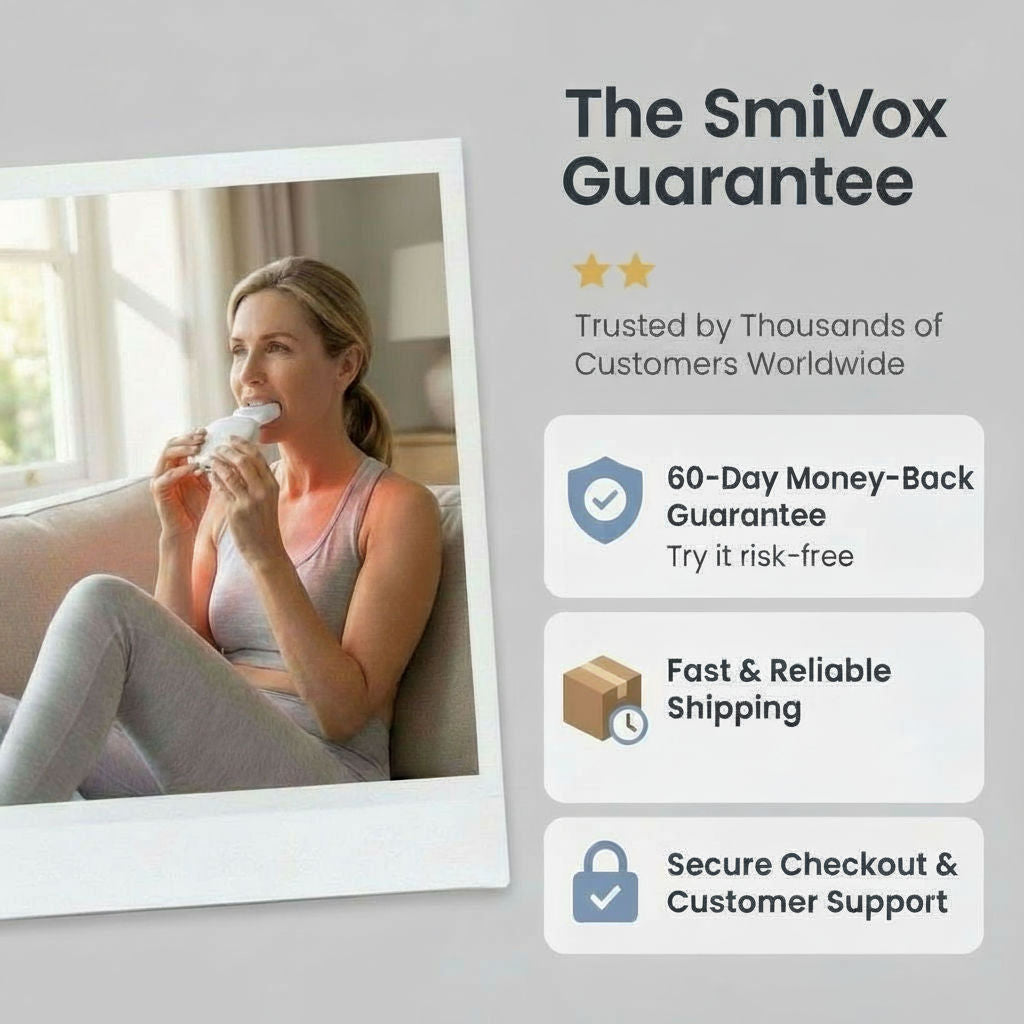 SmiVox™ SmiHeal Gum & Periodontal Light Therapy Device, Results in 14 days