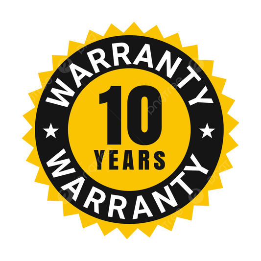 10 Year Warranty